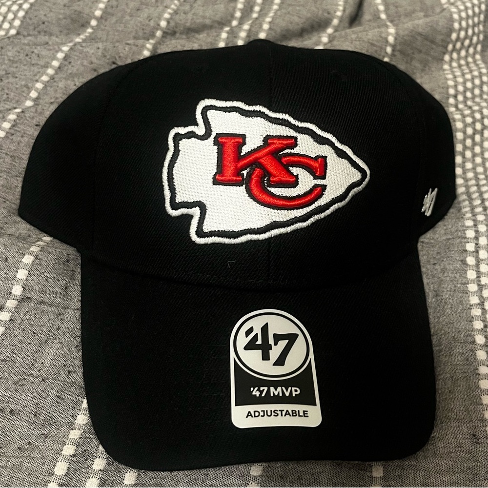 Kansas City Chiefs 47 Brand Adjustable Baseball Hat NWT